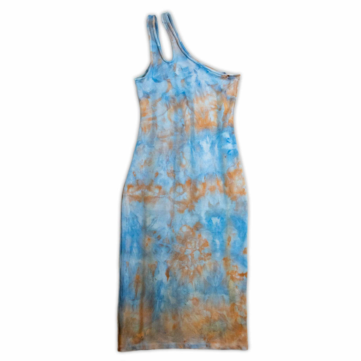 Ethereal Skies One Shoulder Midi Dress S-3XL