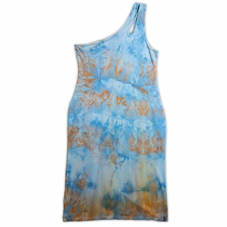 Ethereal Skies One Shoulder Midi Dress S-3XL