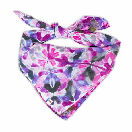 Organic Cotton Orchid Dream Prismatic Bandana