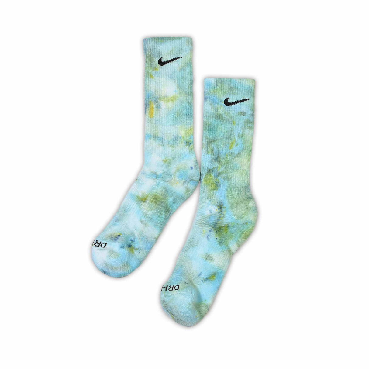 Spring Pool Ice Dye Socks Medium