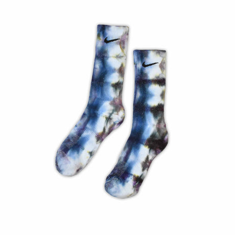 Storm Cloud Halfsie Ice Dye Socks Medium