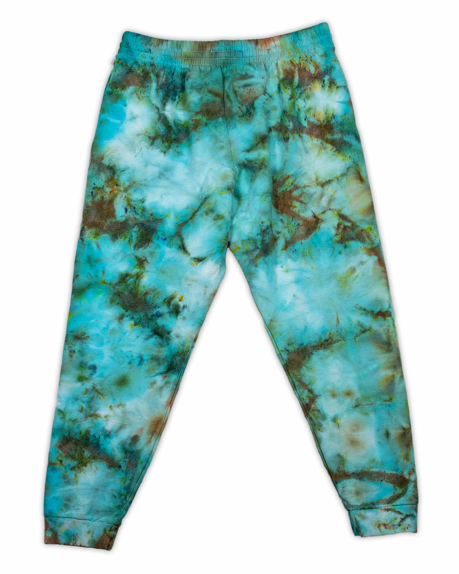 Aquamarine Ice Tie Dye Sweatpants – Woof Dyes LLC